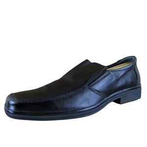 Steve Madden Men's Truee‎ Loafer Black Leather Size 9.5 Medium Gently Used 2025